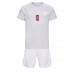 Maillot de foot Danemark Christian Eriksen #10 Extérieur vêtements enfant Monde 2022 Manches Courtes (+ pantalon court)